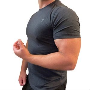 Men’s Go-Dry Stretch Workout Gym Shirt